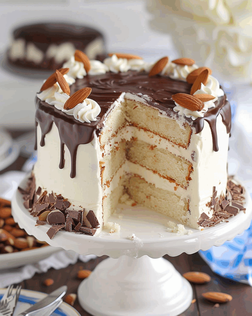 Almond Joy Layer Cake