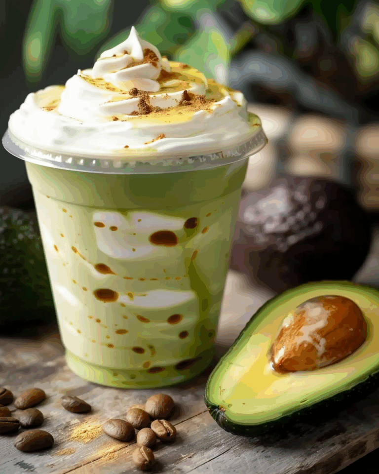 Avocado Latte