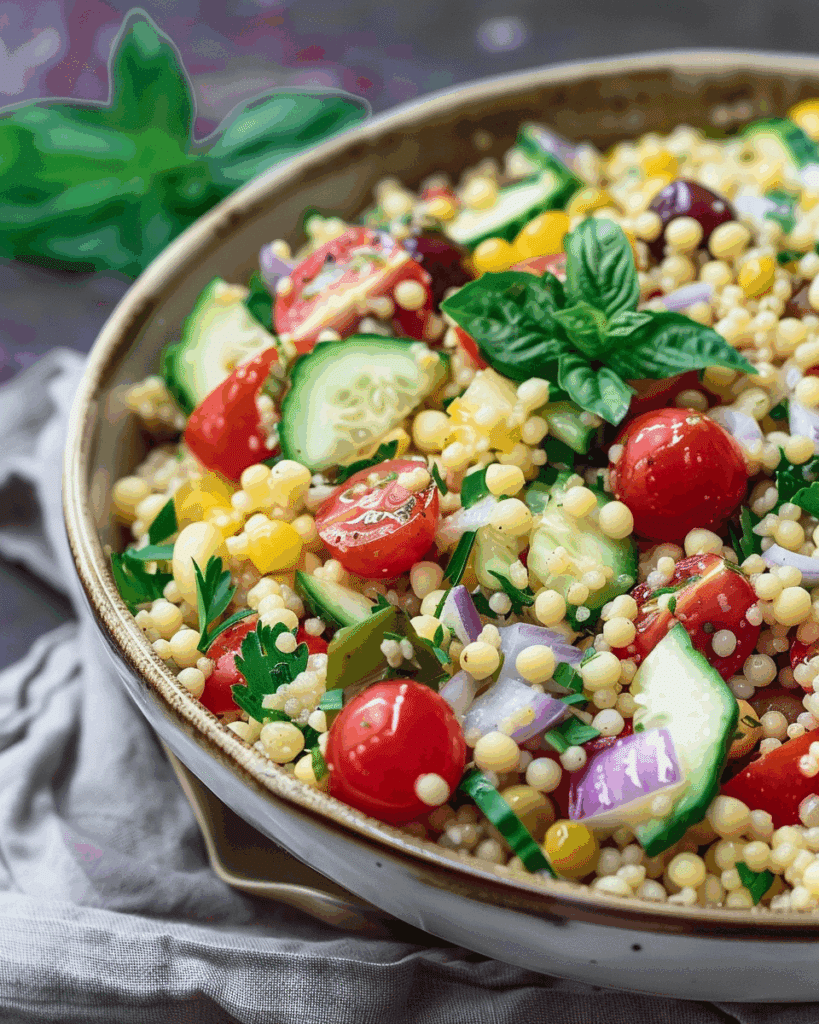 Mediterranean Couscous Salad