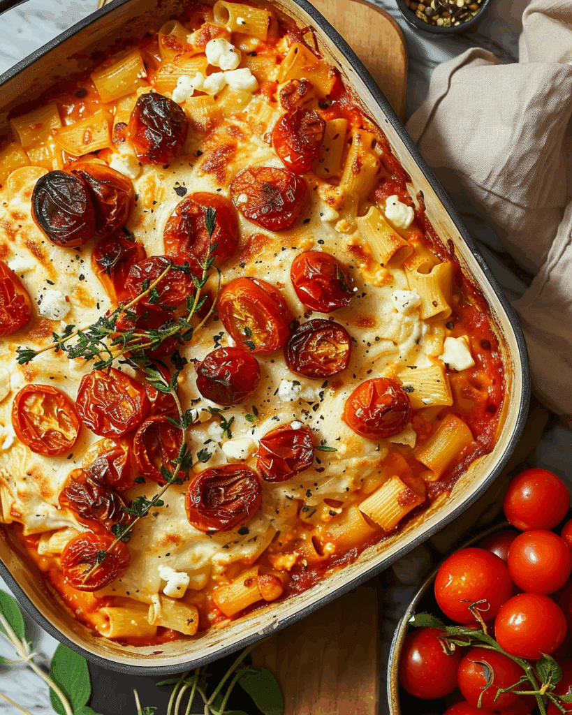 Baked Feta Pasta