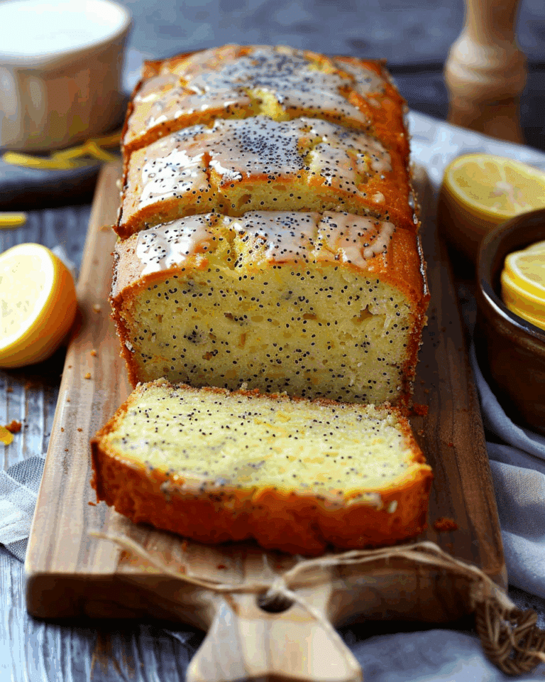 Best Ever Lemon Poppy Seed Loaf