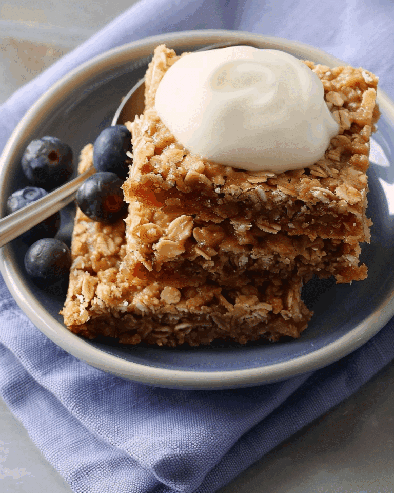 Brown Sugar Oatmeal Bars