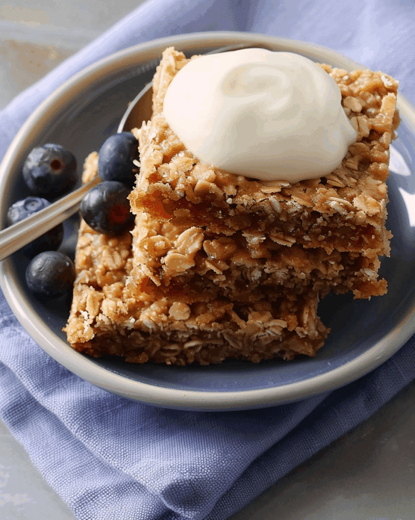 Brown Sugar Oatmeal Bars