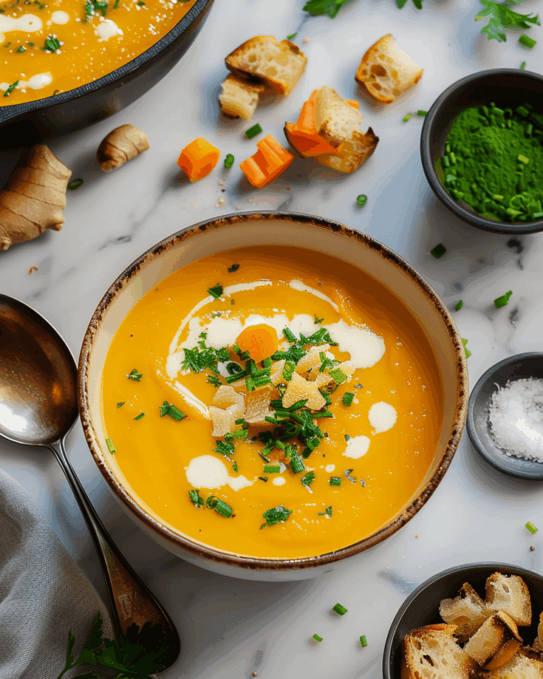 Carrot Ginger Soup