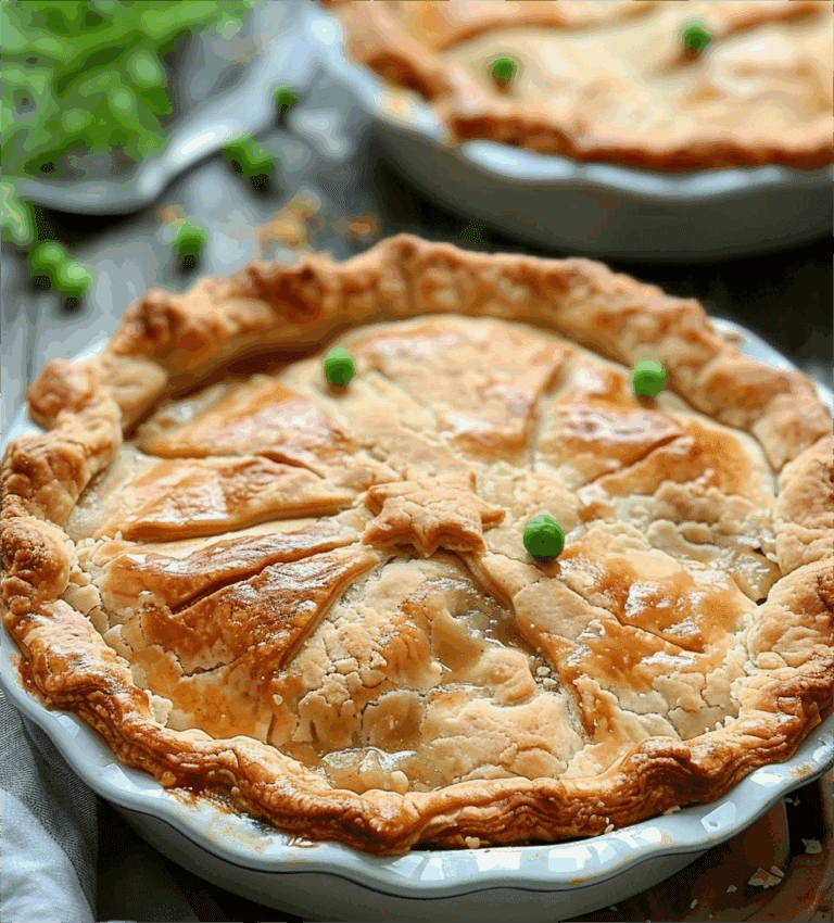 Chicken Pot Pie with Flaky Pie Crust