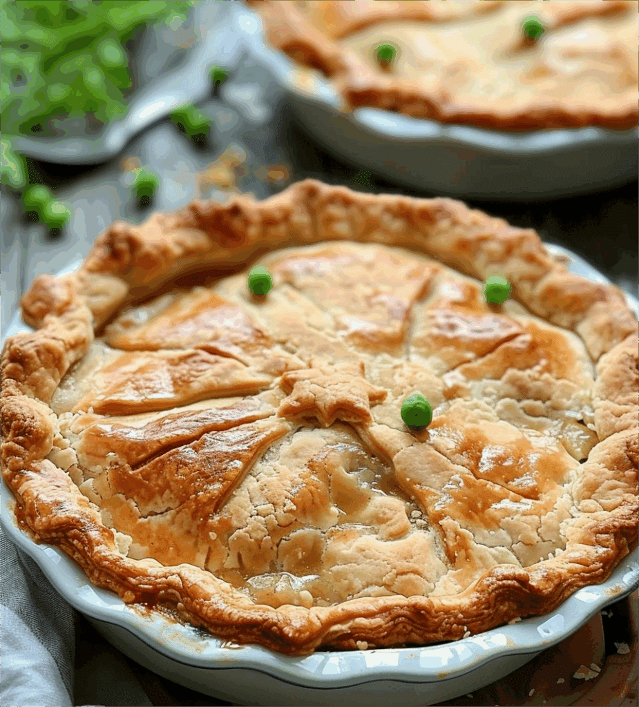Chicken Pot Pie with Flaky Pie Crust