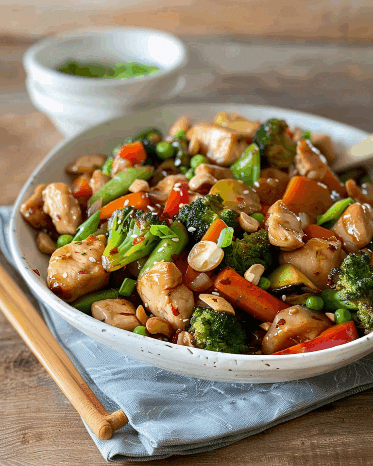 Chicken And Vegetable Stir Fry