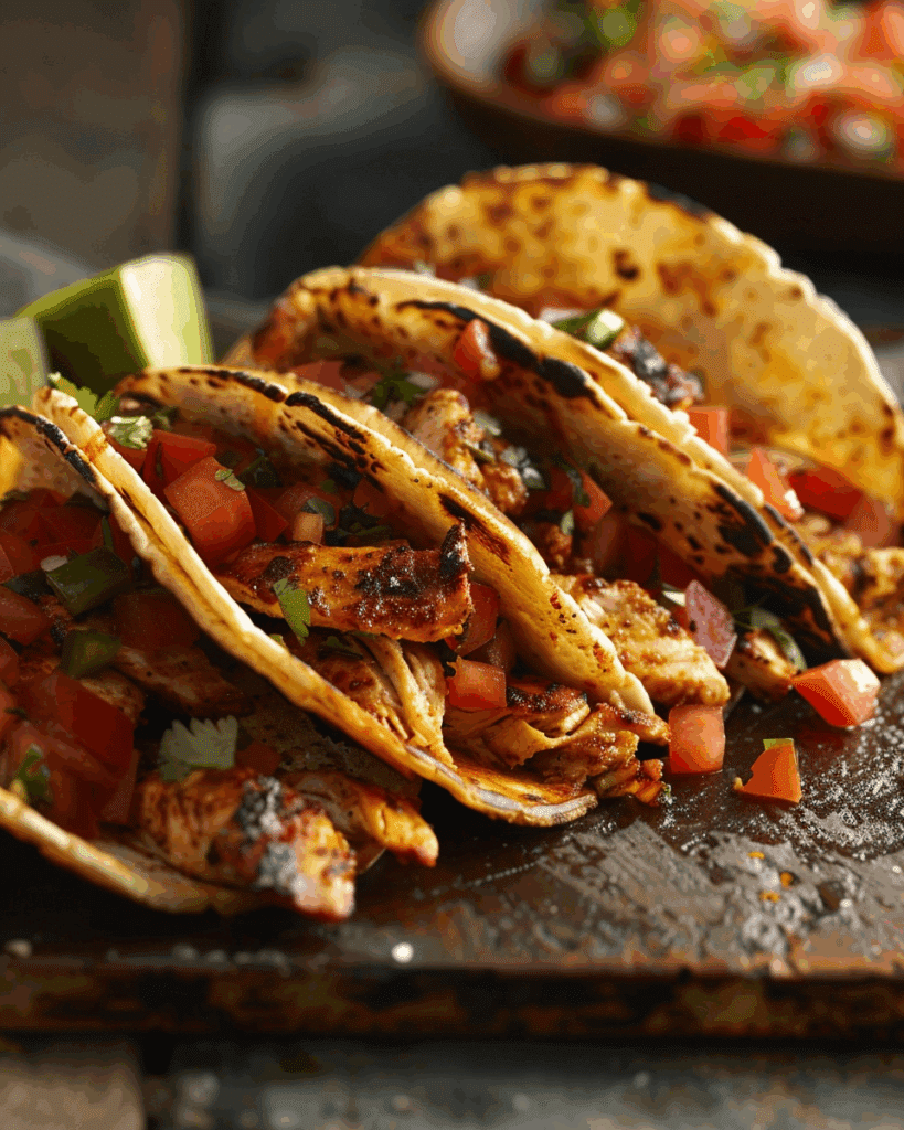 Chipotle Chicken Tacos