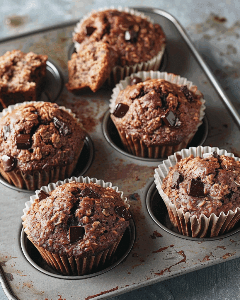 Chocolate-Date Bran Muffins