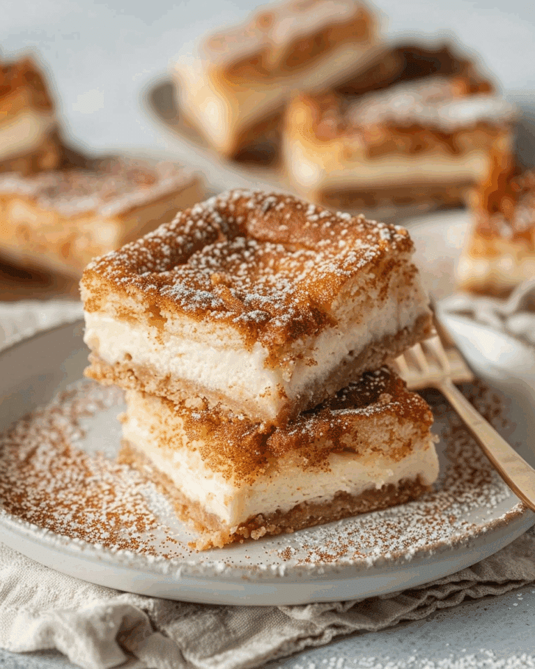 Churro Cheesecake Bars