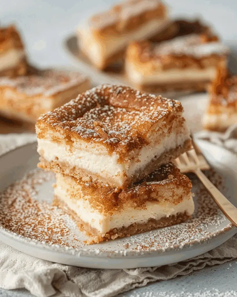 Churro Cheesecake Bars