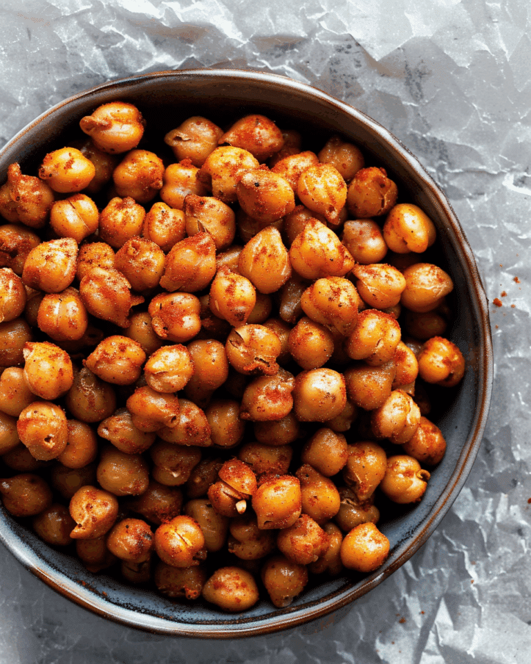 Crispy Smoked Paprika Chickpeas