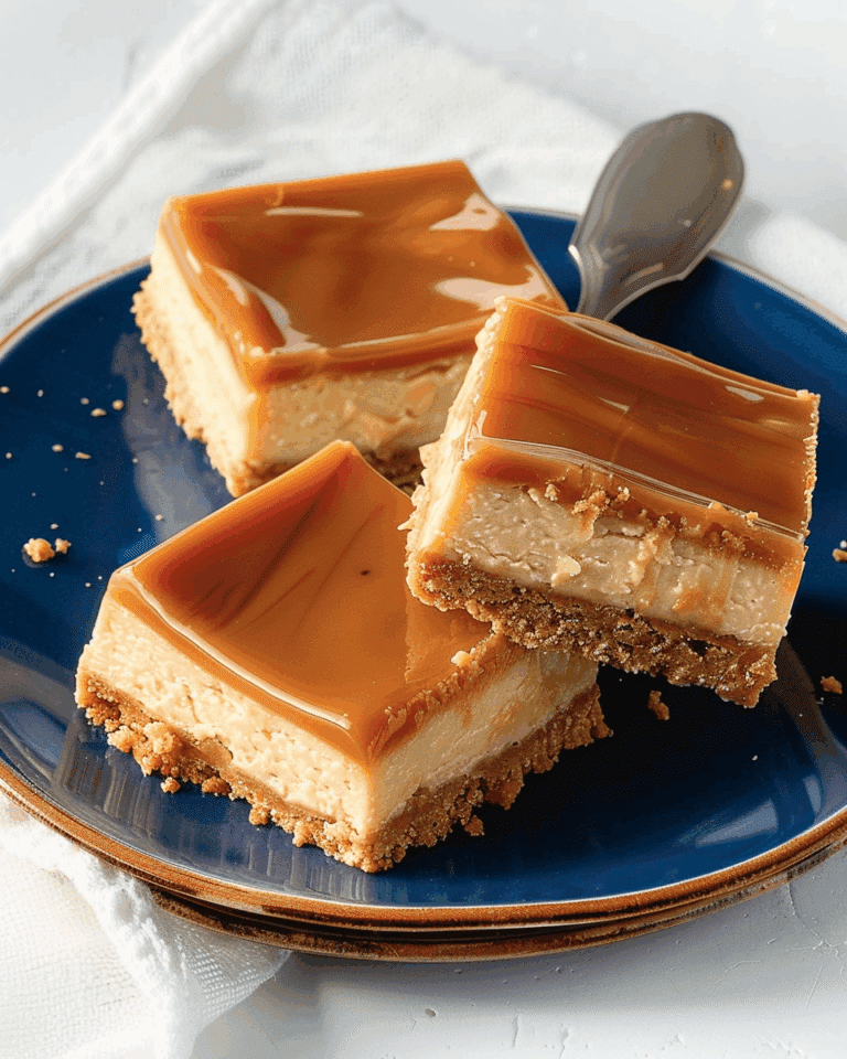 Dulce de Leche Cheesecake Bars
