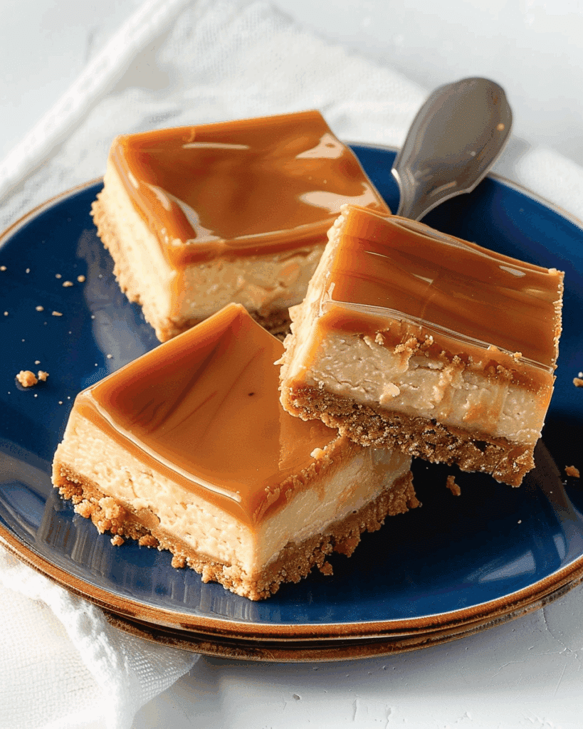 Dulce de Leche Cheesecake Bars