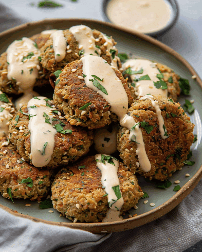 Easy Baked Falafel