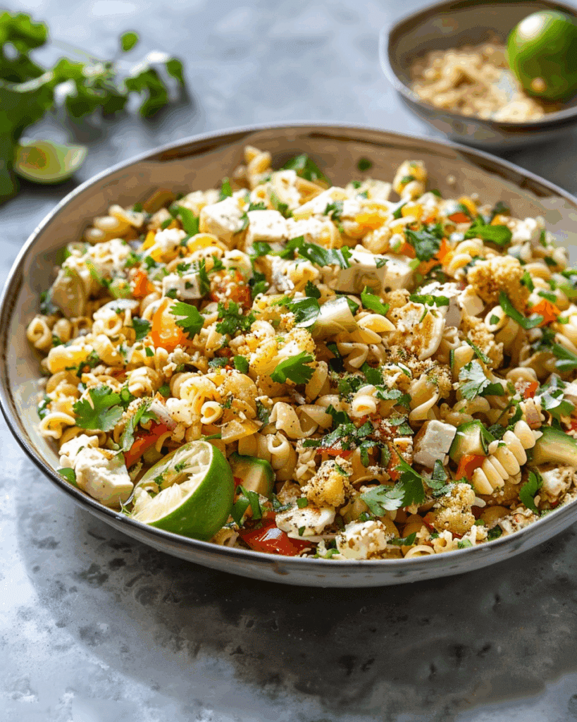 Esquites-Inspired Summer Pasta Salad