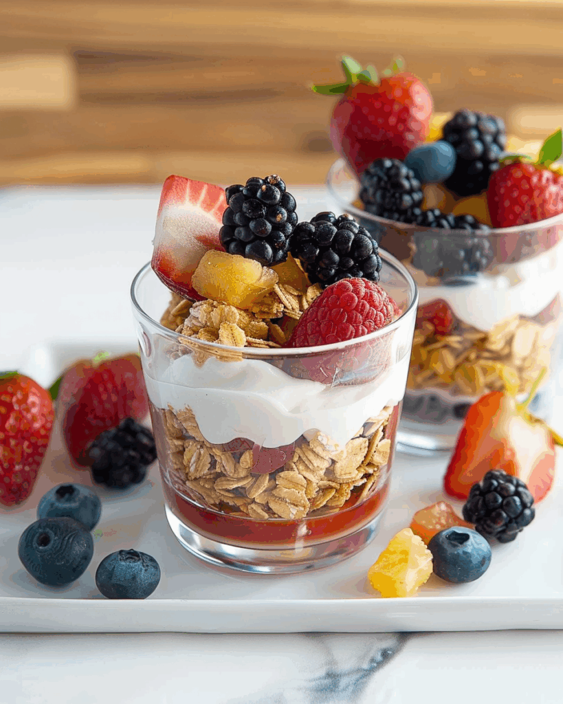 Fruit and Yogurt Parfaits
