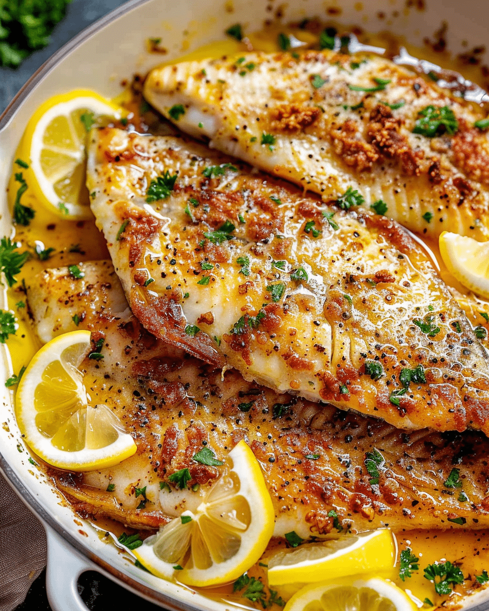 Garlic Butter Oven Baked Tilapia
