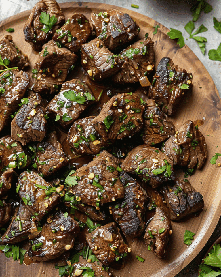 Garlic Butter Steak Bites