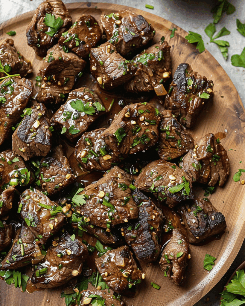 Garlic Butter Steak Bites