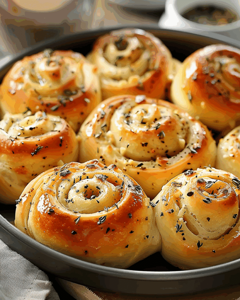 Garlic Swirl Rolls