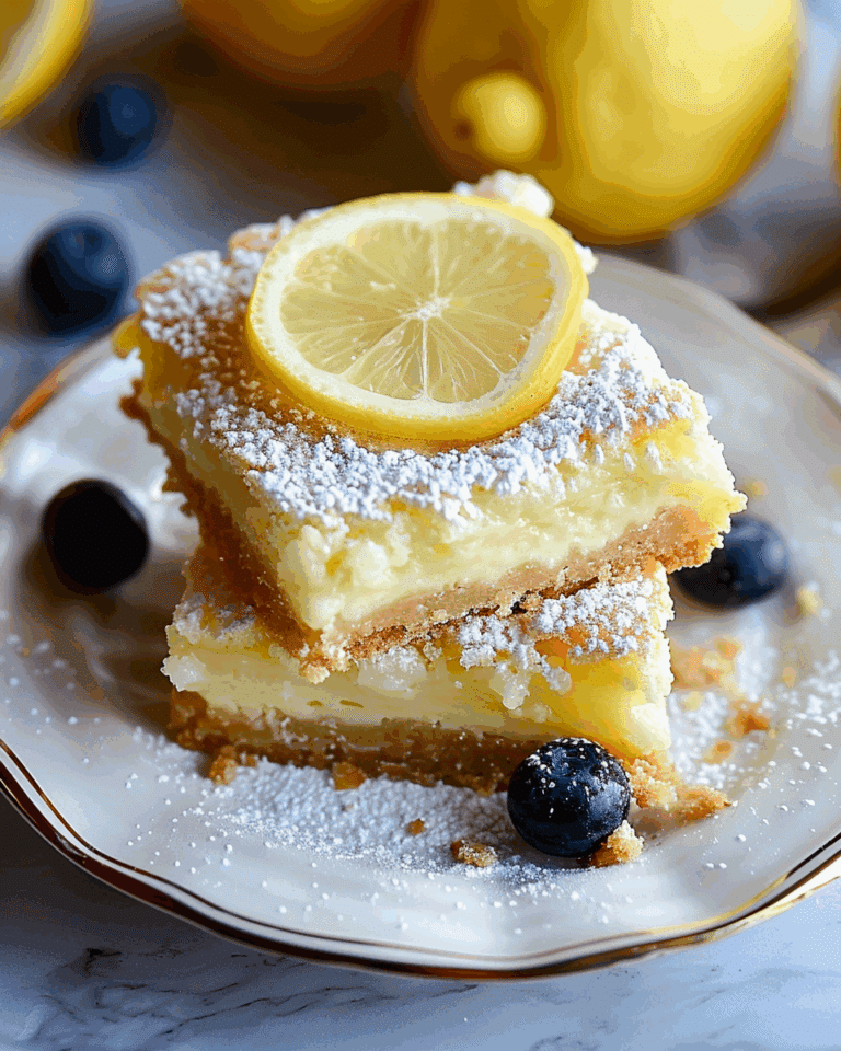 Greek Yogurt Lemon Bars