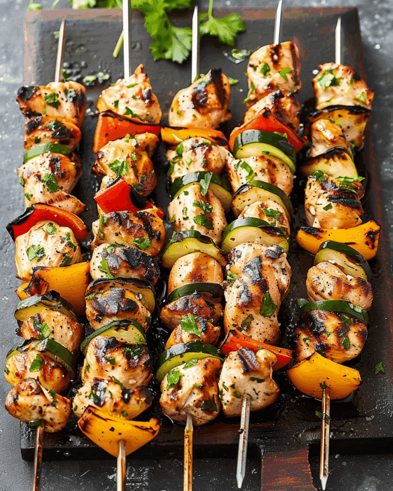 Grilled Chicken Kebabs