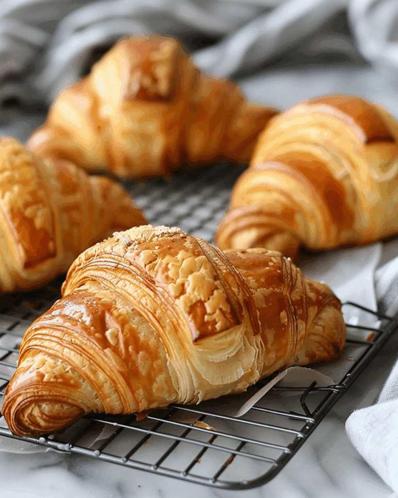 Homemade French Croissant