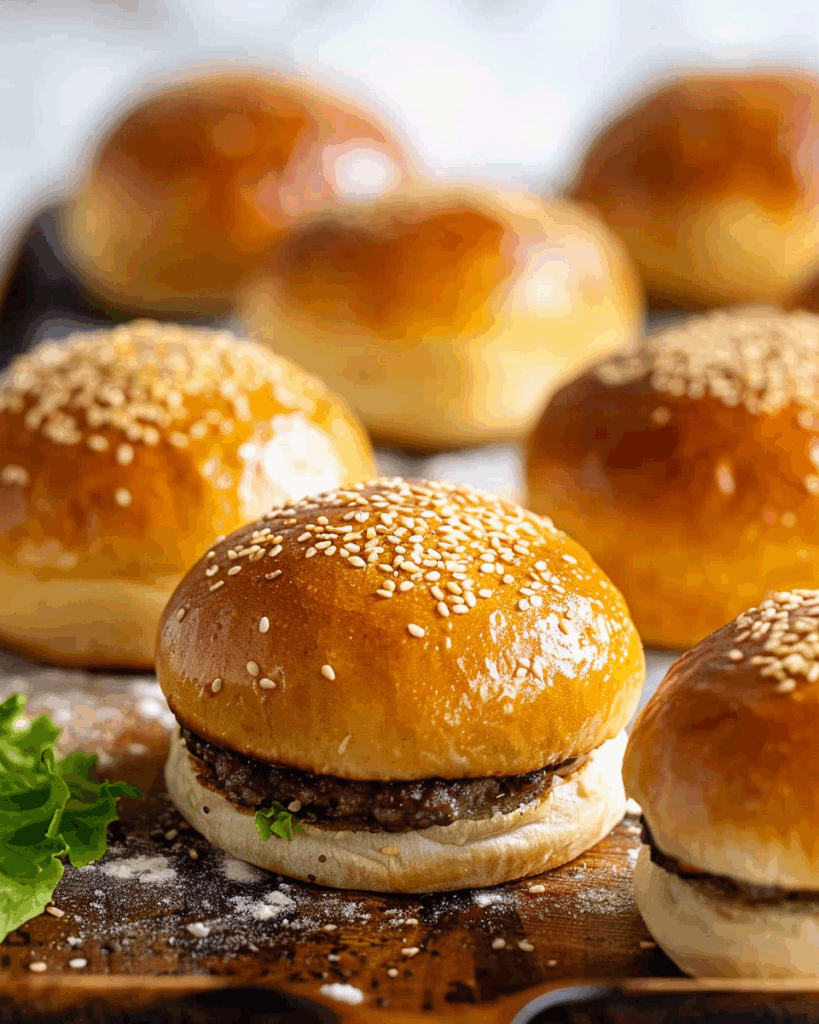 Homemade Hamburger Buns