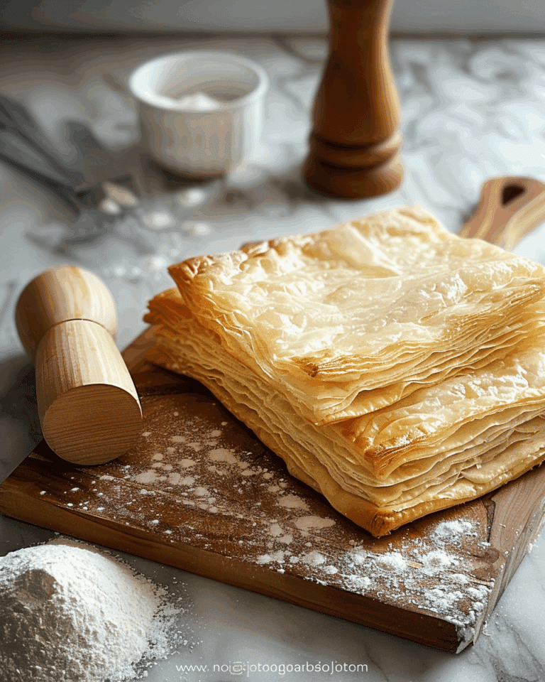 Homemade Puff Pastry