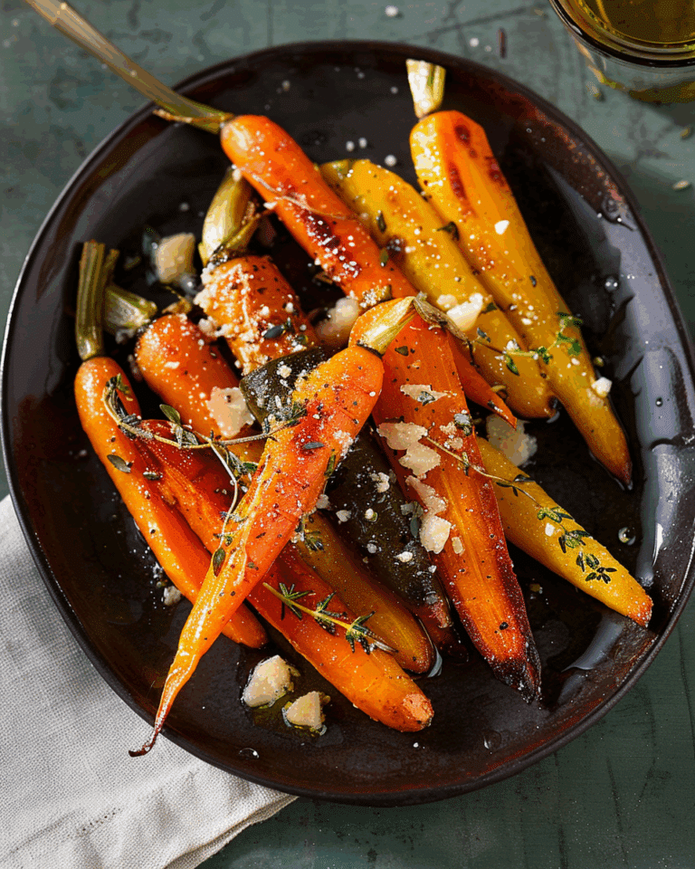 Honey-Glazed Carrots with Thyme and Pecorino