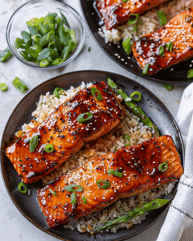Korean Gochujang Salmon