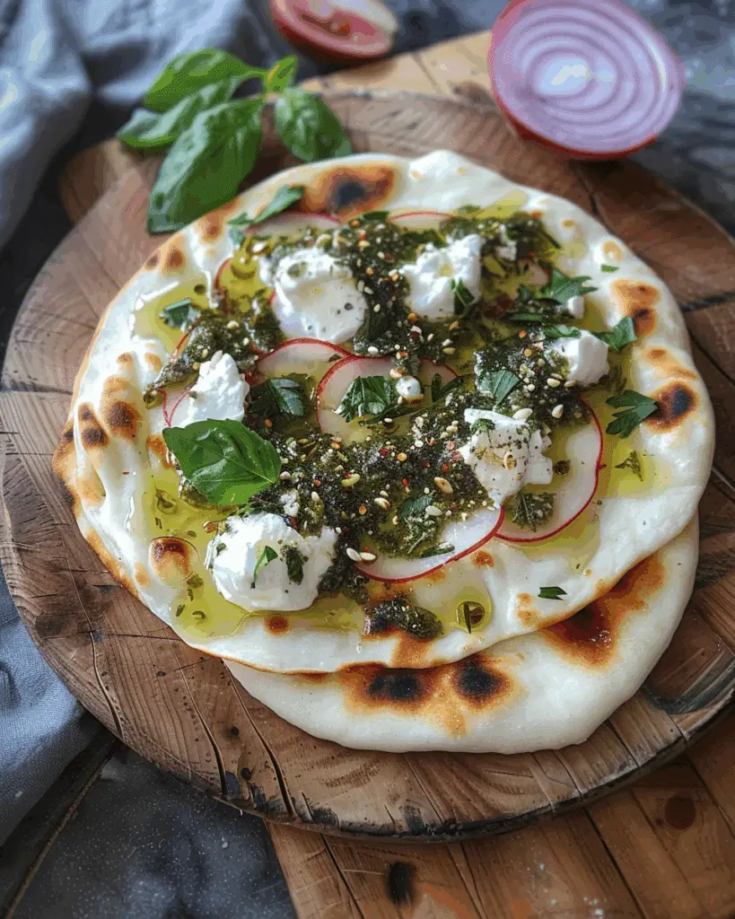 Labneh & Zaatar Flatbread