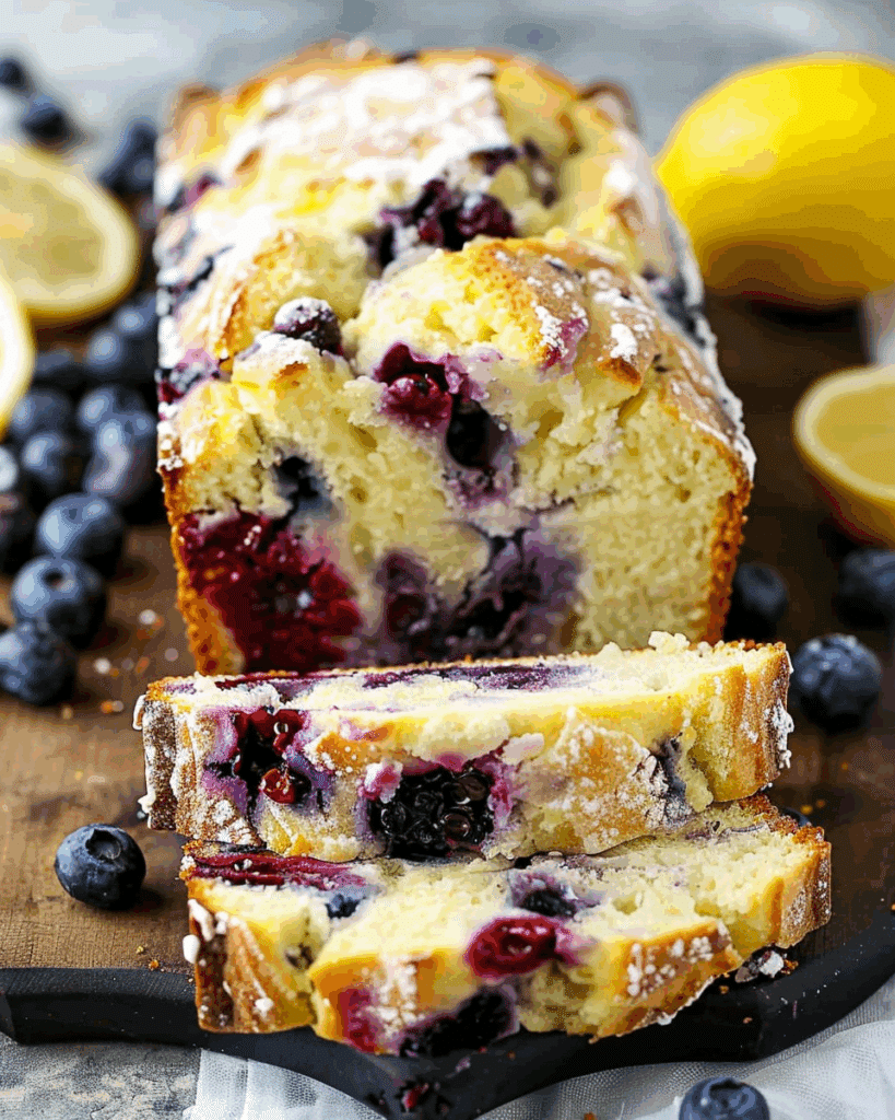 Lemon Blueberry Loaf