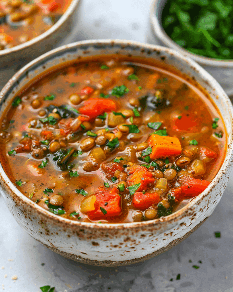 Lentil Vegetable Soup