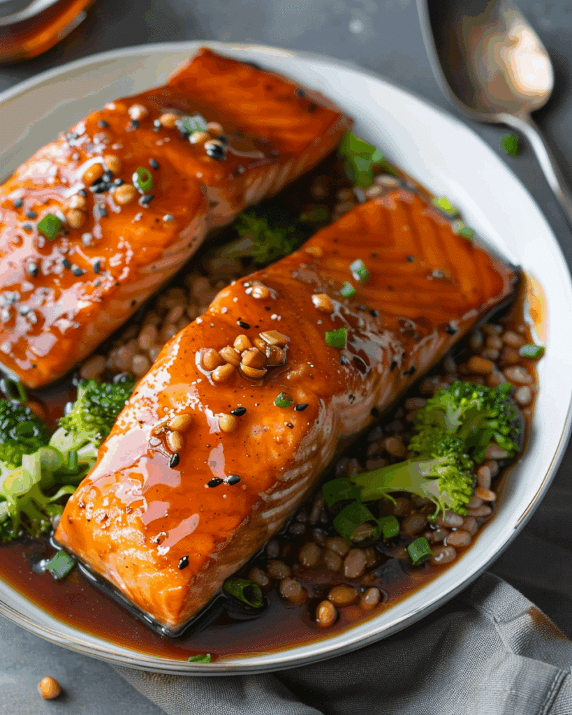Maple Glazed Salmon