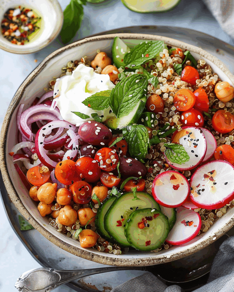Mediterranean Quinoa Bowl