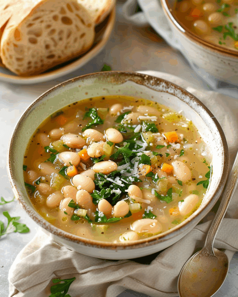 Mediterranean White Bean Soup