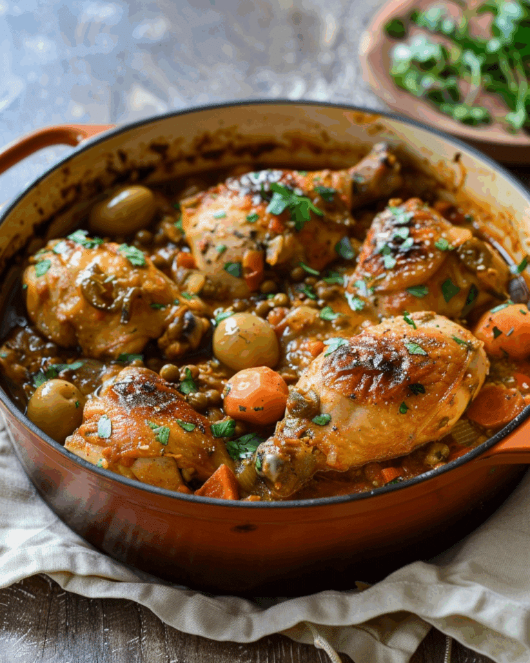 Moroccan Chicken Tagine