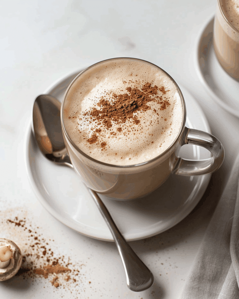Adaptogenic 5-Minute Vegan Mushroom Latte