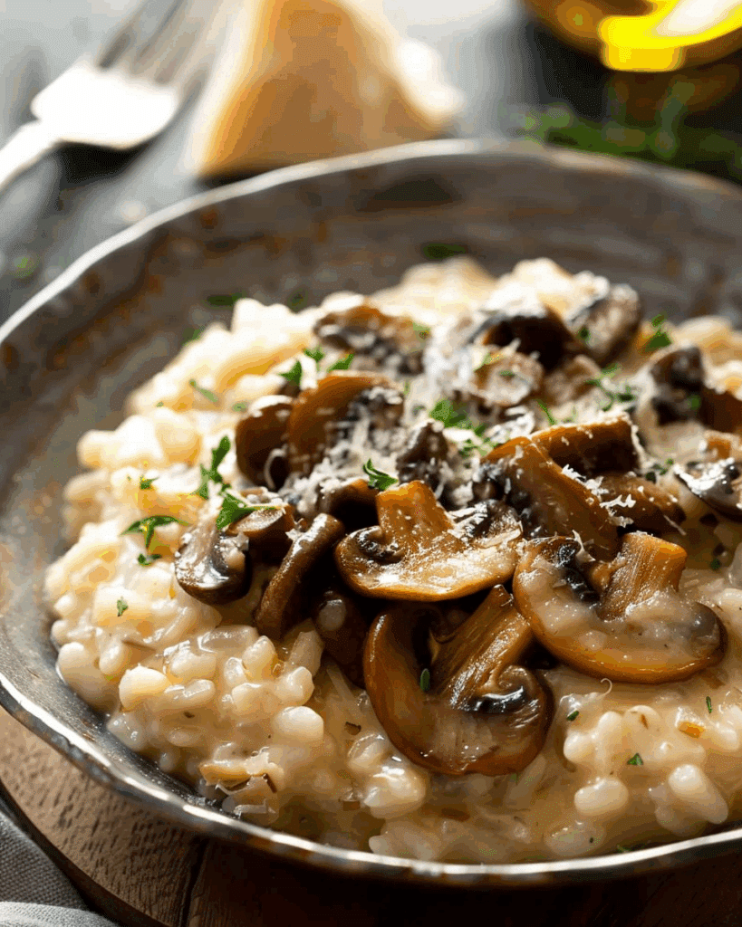 Mushroom Risotto