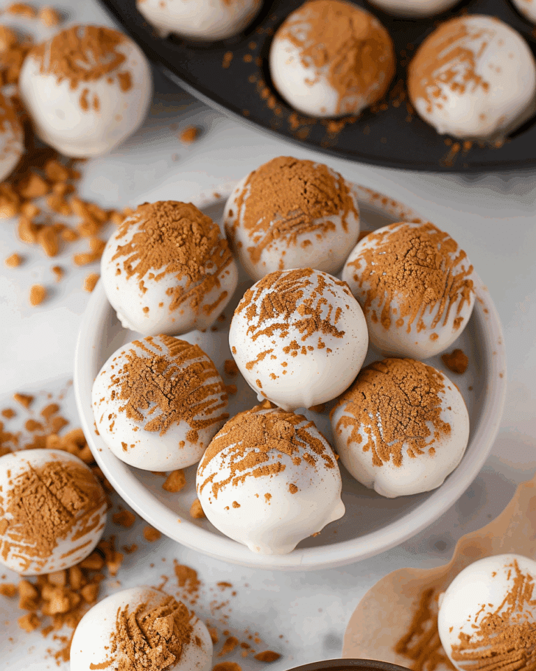 No-Bake Biscoff Truffles