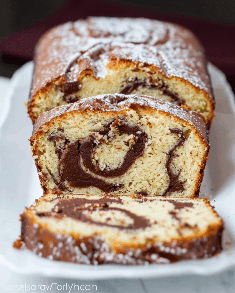 Nutella Swirl Pound Cake