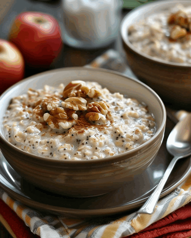 Overnight Chai Oatmeal