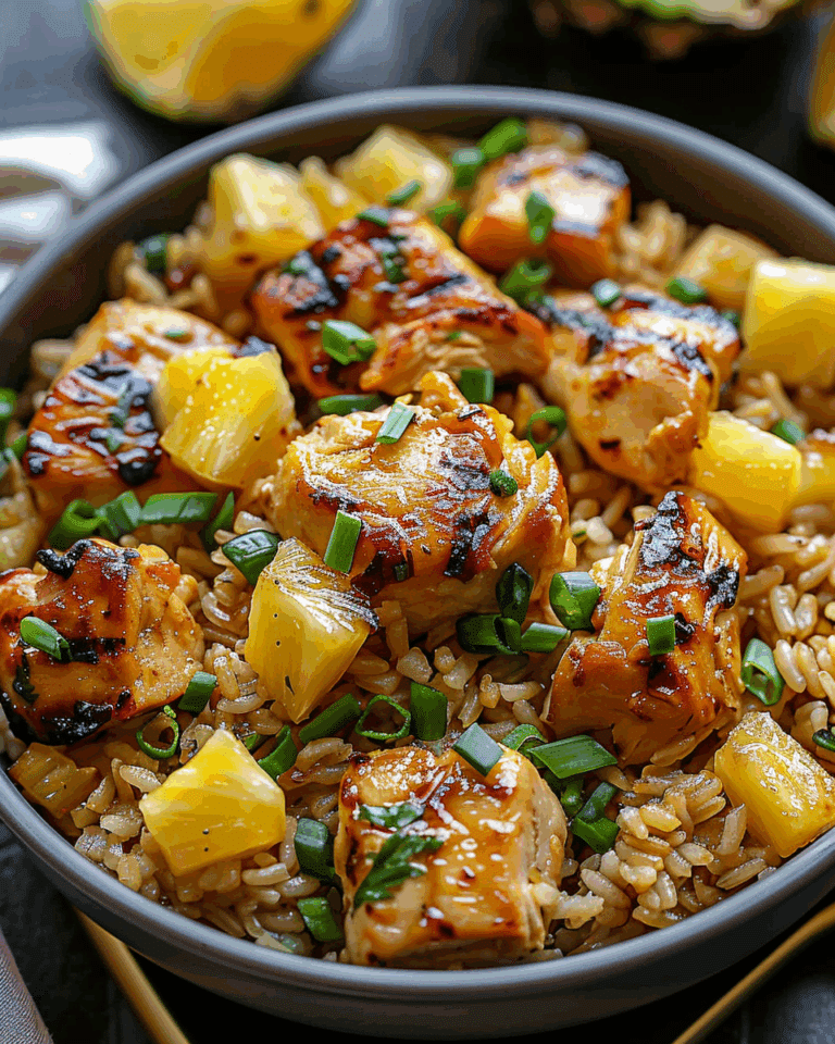 Pineapple Chicken and Rice