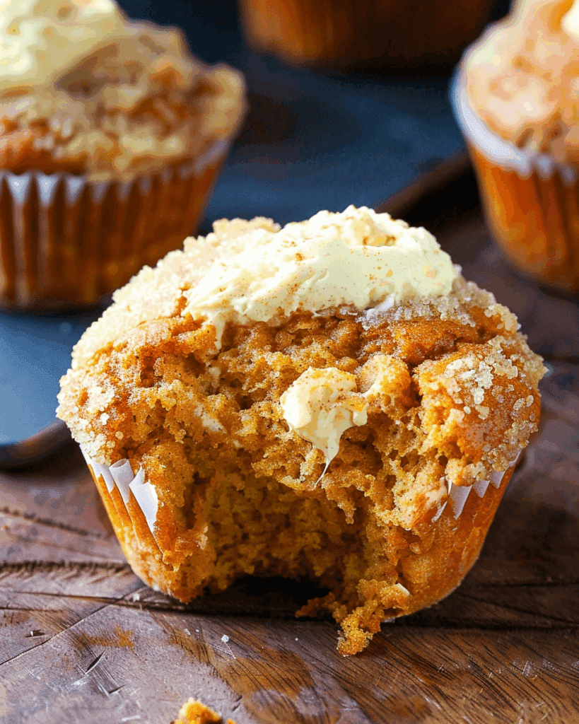 Pumpkin Cream Cheese Muffins