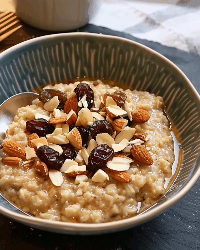 Rise & Shine Date & Almond Porridge