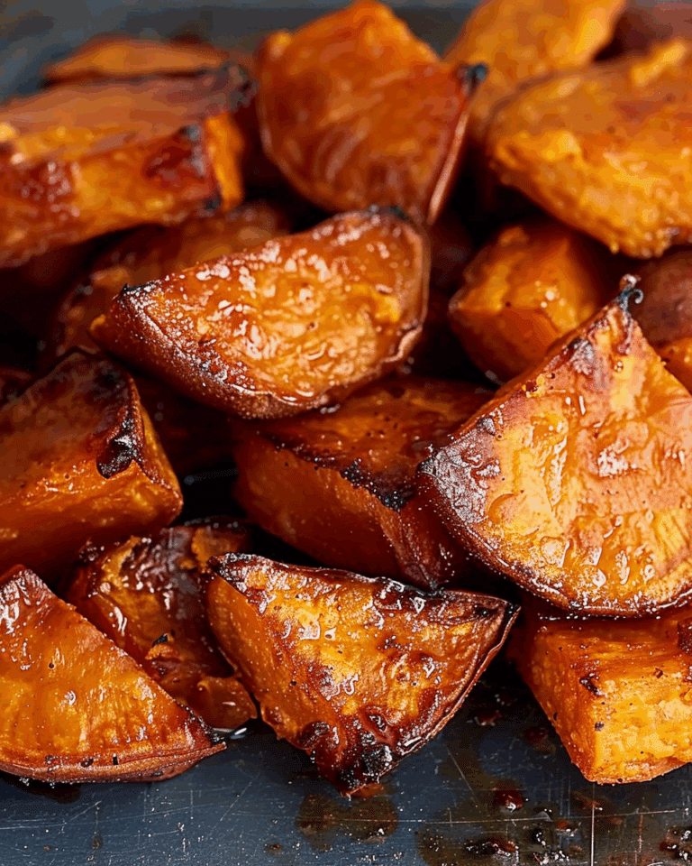 Honey Roasted Sweet Potatoes