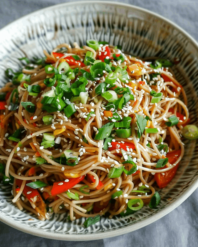 Sesame Noodle Salad