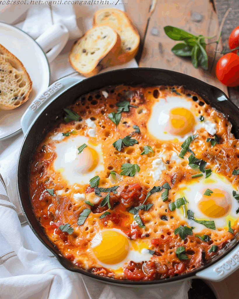Shakshuka with Fresh Herbs
